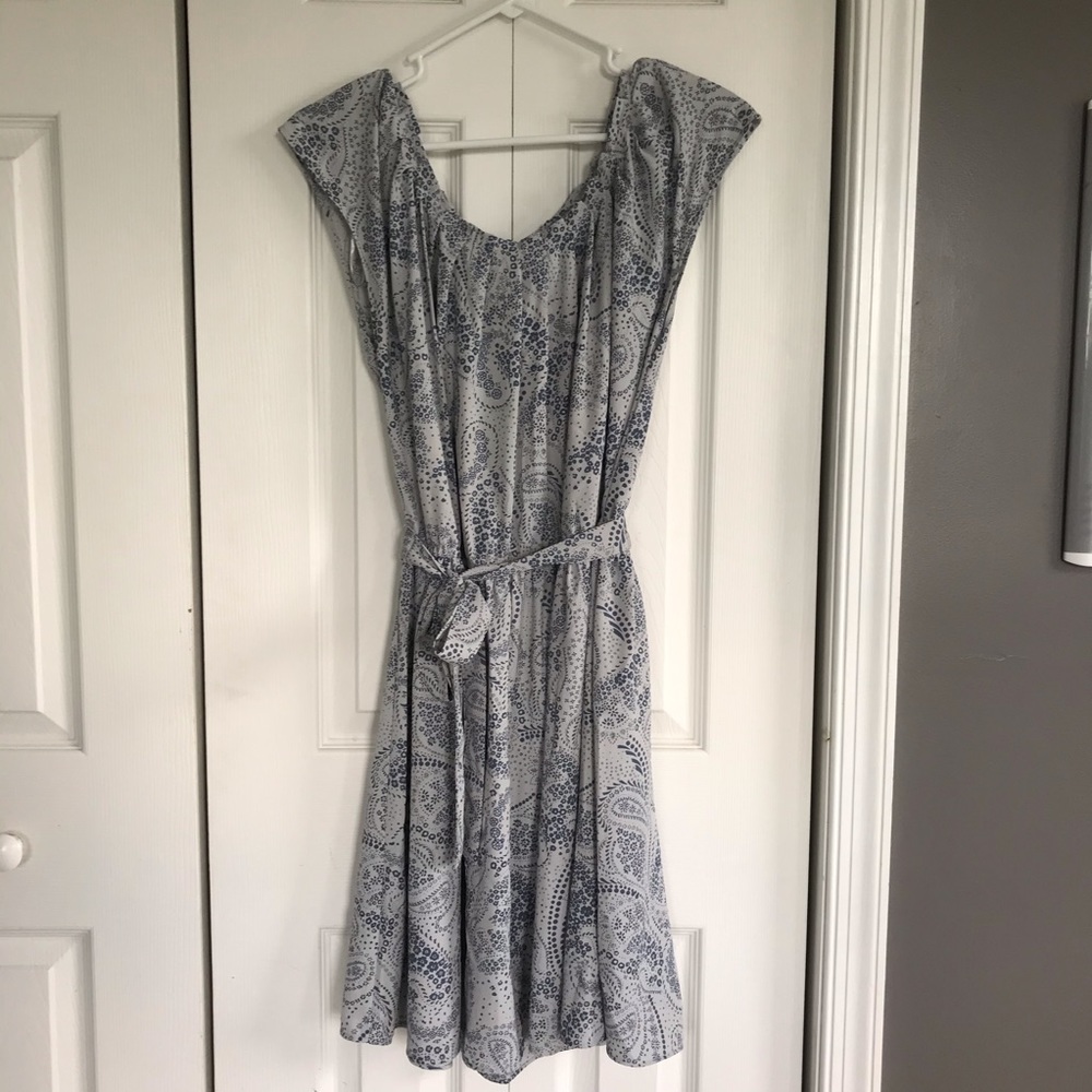 LC Lauren Conrad Pleat Neck Dress
